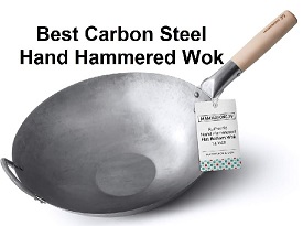 best carbon steel made wok and hand hammered Mammafong