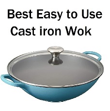 what is a cast iron wok