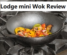 Lodge 9 inch cast iron mini wok review