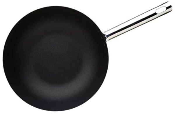 Top cheap wok Masterclass Professional Carbon Steel Induction-safe pan