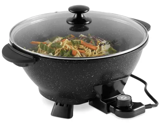 Vonshef best affordable electric wok review