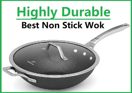 best non stick wok calphalon 12 inch flat bottom review