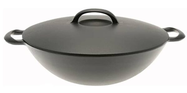 Iwachu japanese best Cast Iron Wok with Lid review