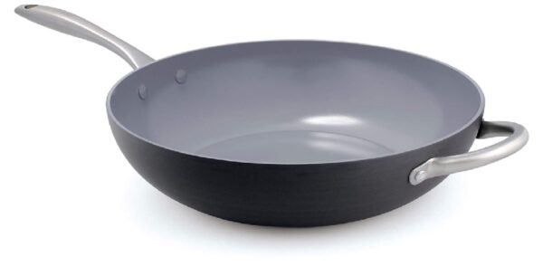 small nonstick wok