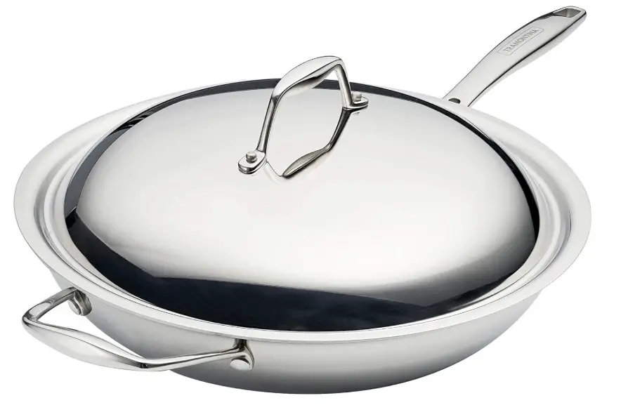 Tramontina 12-Inch Tri-Ply Clad Wok